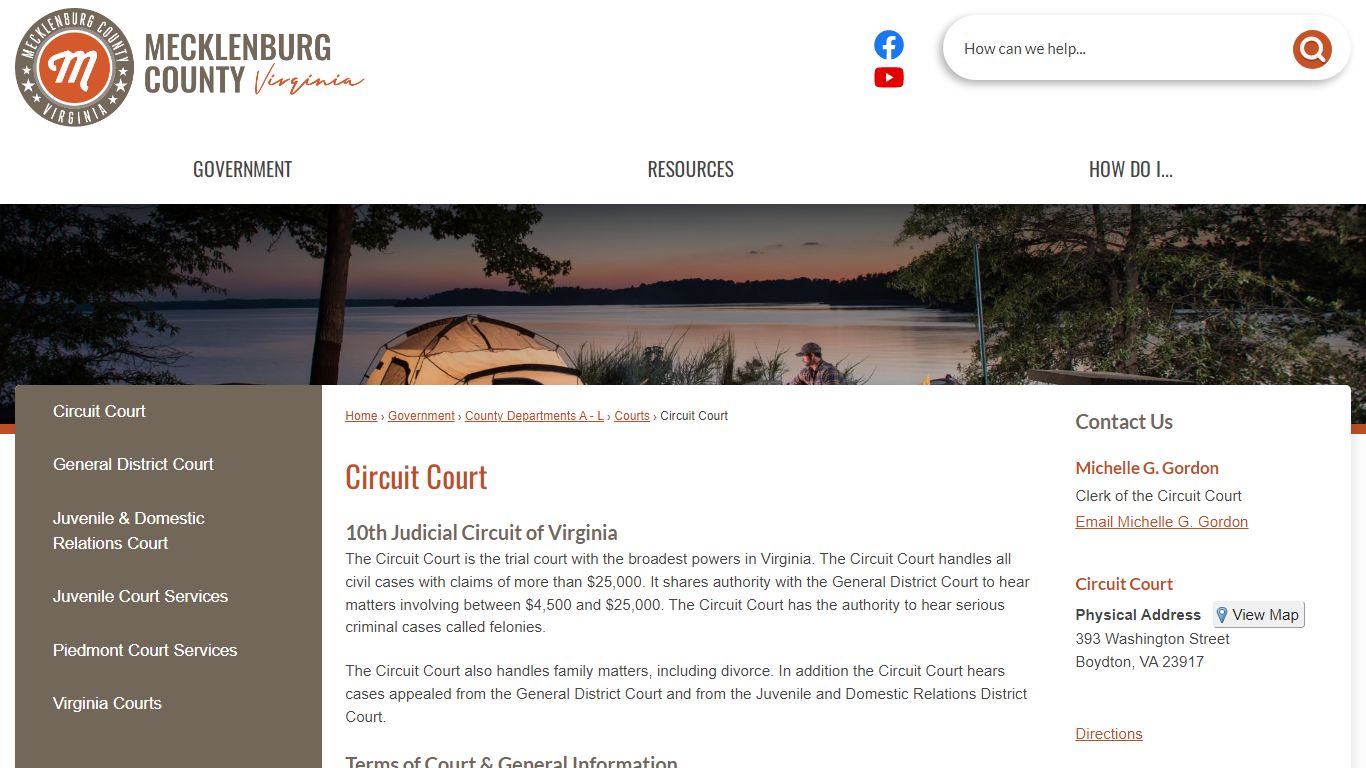 Circuit Court | Mecklenburg County, VA